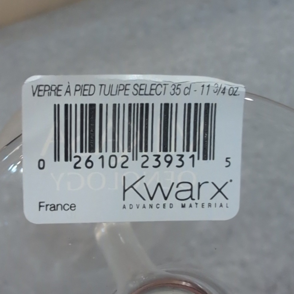 Mikasa Oenology Select Tulip Wine Glasses Set of 4 France Elegant Stemware NOS - Picture 7 of 8